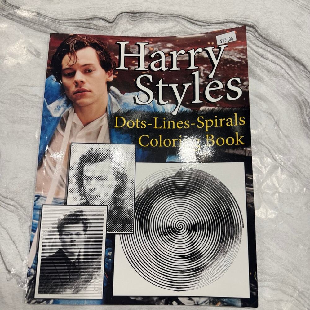 Harry Styles Coloring Book